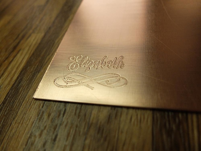 Engraving copper Projects Inventables Community Forum