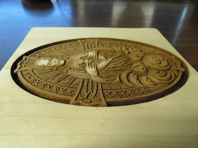 3D Laser Diode Engraving with PicEngrave Pro 5 Laser Cutting