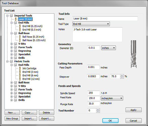 vectric forum large bit speeds
