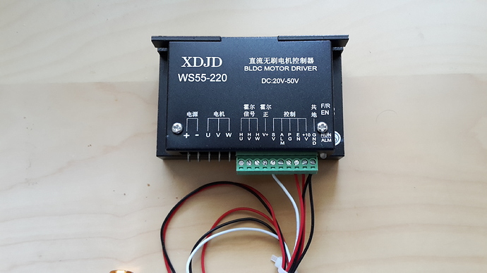 Help Needed Wiring To New 500w Brushless Spindle