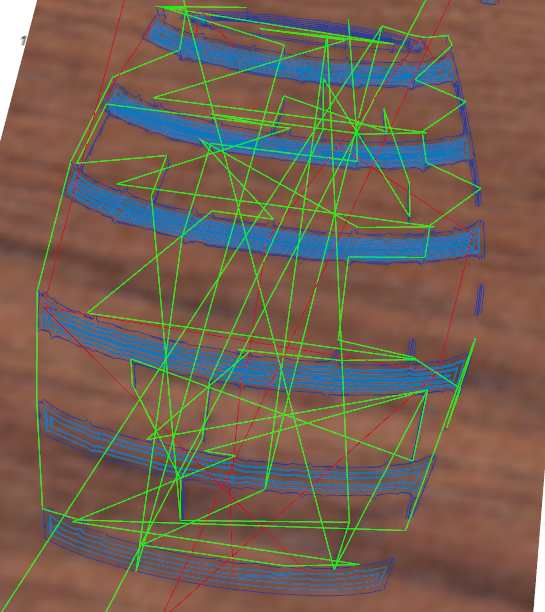 Easel isn't generating paths properly with detail bit Easel
