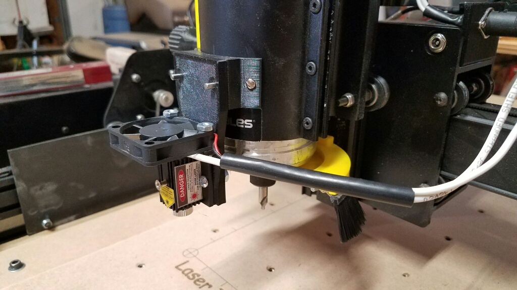 My J Tech Laser install on the XCarve Upgrades Inventables