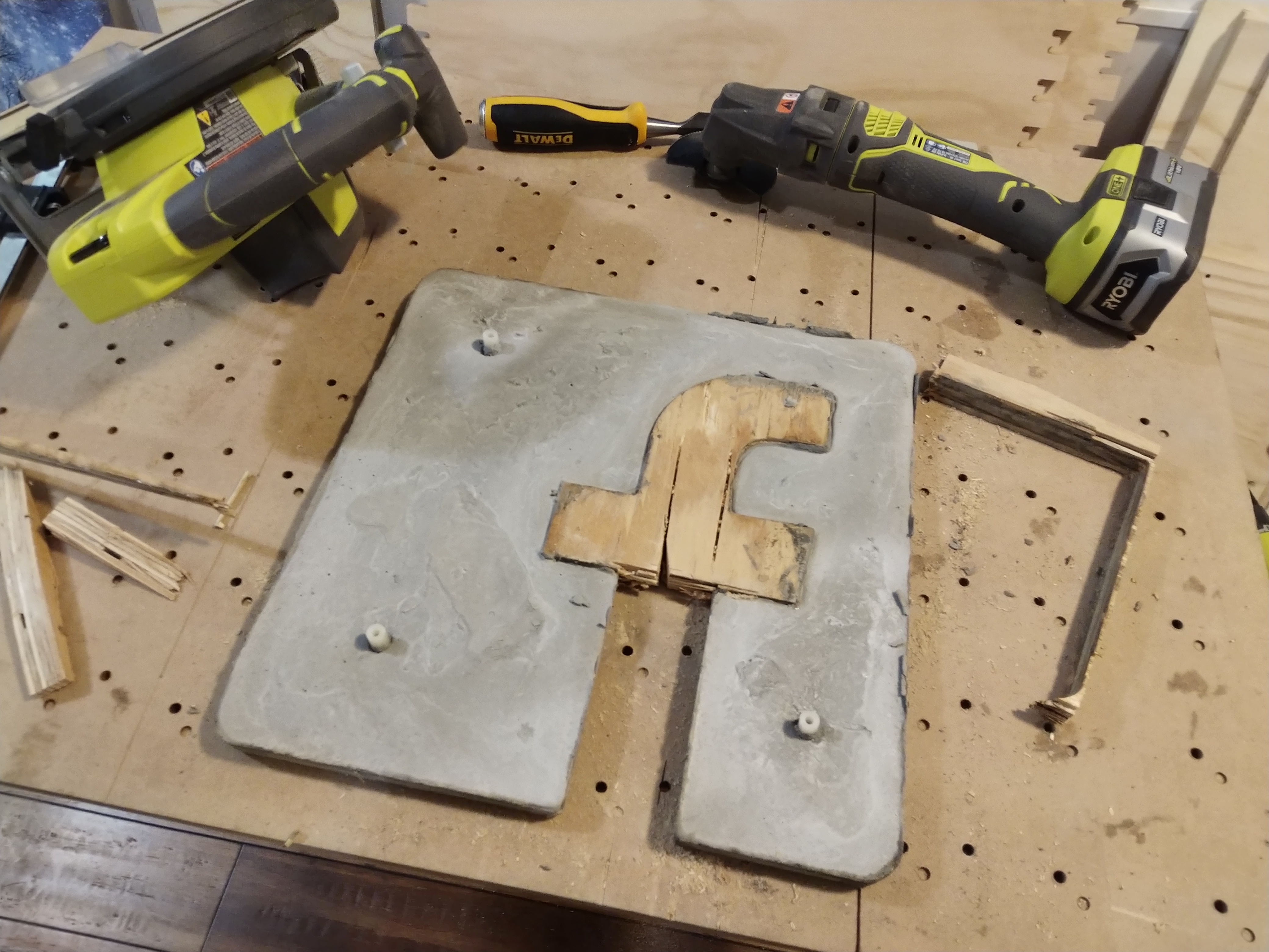 Concrete Logo Tile Projects Inventables Community Forum