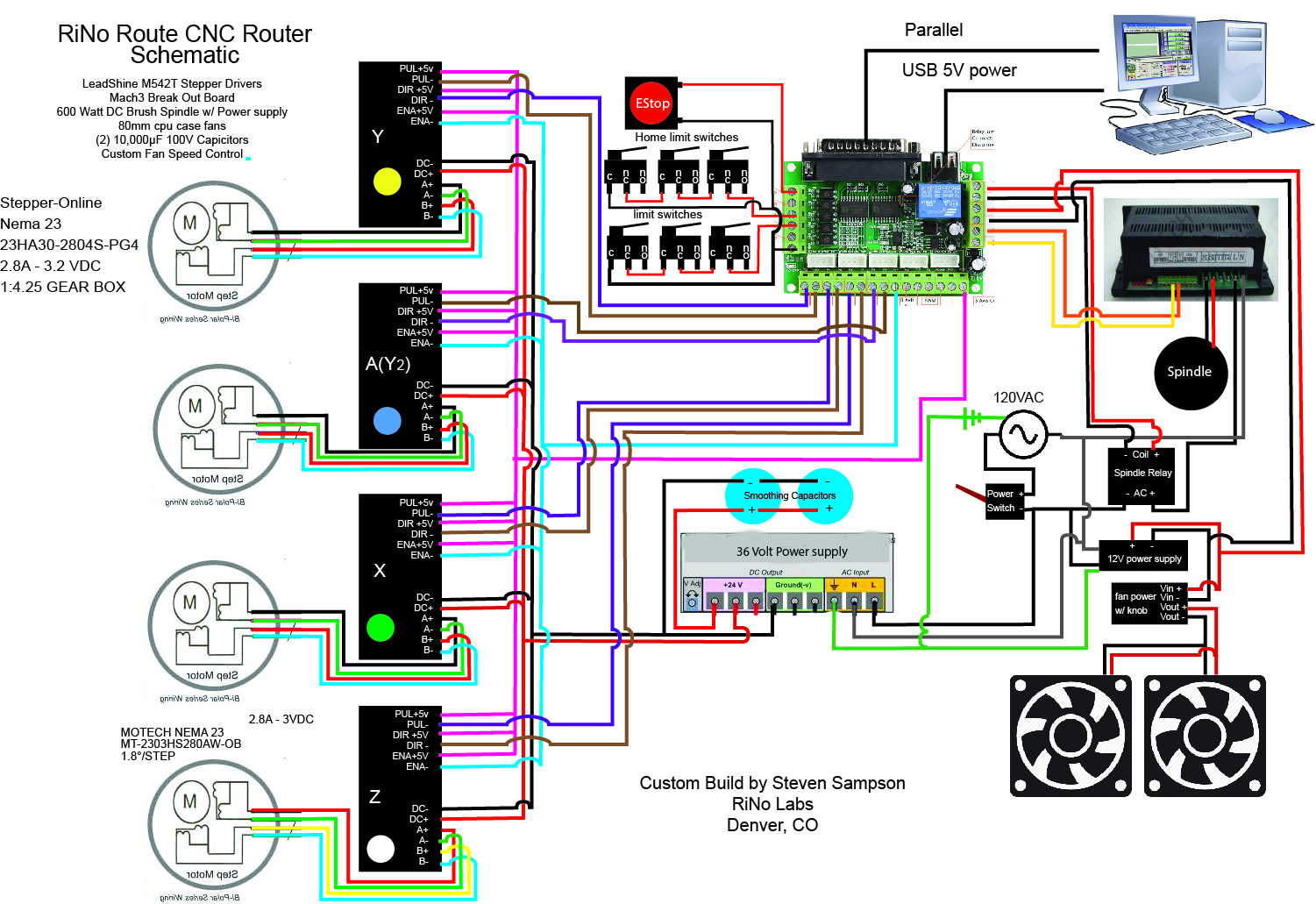 Please Help  Tb6600 Wiring - Upgrades